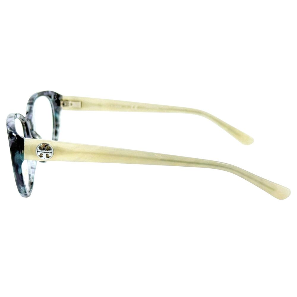 Tory Burch TY2078 Womens Plastic Eyeglass Frame 1685 Black Pearl 52-15 - Picture 4 of 5